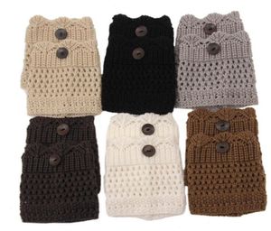 2016 Bouton Boot Cuffs tricot Boot Topper Faux Legwarmers Cuff Shark Tank Mamères 6 Couleurs 3PAIRSLOT 39949038416