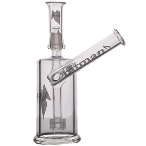 Hitman Hookahs Glass Bong Tuberías de agua Glass Oil Rigs Heady Dab Beaker Bong Shisha con 14 mm Jpint