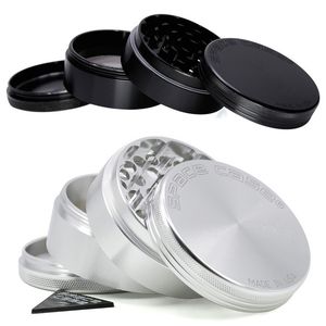 Accessoires pour fumeurs Spacecase 4 couches Herb Grinder Alliage d'aluminium Métal Spice Grinders 63mm Space Case Tobacco Grinder