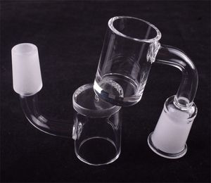 Accessoires pour fumeurs 5 mm d'épaisseur sans dôme Quartz Banger clous 10 mm 14 mm 18 mm mâle femelle 90/45 degrés