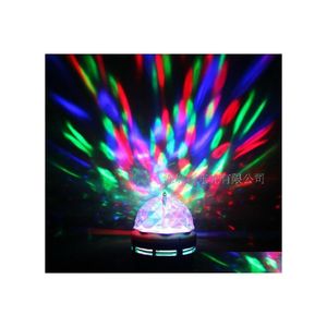 2016 Led Ampoules E27 3W 110V220V Colorf Tournant Rgb Projecteur Cristal Lumière De La Scène Magique Mini Party Dance Bb Pour La Maison Drop Delivery Lights Dhxsj