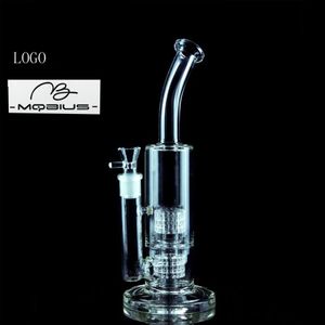 Mobius Matrix cachimbas bong de vidrio jaula de pájaros perc Bongs de vidrio grueso pipas para fumar agua accesorios para cigarrillos dab rig con junta de 18 mm