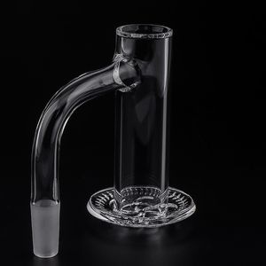 70mm Height Smoking Full Weld Beveled Edge Quartz Blender 20mmOD 45&90 Male Female Seamless Nails For Glass Water Bongs Dab Oil Rigs Pipes