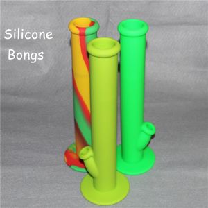 2016 Nuevo estilo Venta caliente Tubos de agua de silicona Bongs de vidrio Tubo de agua de vidrio Tubos de agua de silicona de buena calidad y envío gratis DHL