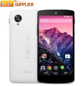 Téléphone déverrouillé d'origine LG Nexus 5 D820 3g / 4g 4.95 '' Touch Wifi Nfc Quad Core 2 Go Ram 16 Go Rom Android téléphone remis à neuf