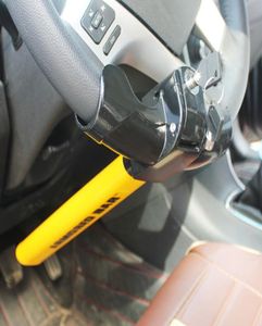 2016 Dispositivo antirrobo de alarma de coche con bloqueo de volante de seguridad automático estilo T universal extra seguro con construcción de acero resistente 1258877