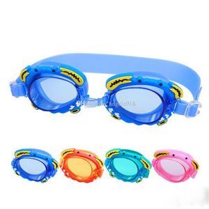 2017 enfants lunettes de plongée eau équipement de plongée sous-marine dessin animé crabe bébé lunettes HD lunettes de natation étanches C2020
