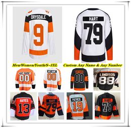 Maillot de hockey SÉRIE STADIUM 2024 Travis Konecny Carter Hart Joel Farabee Sean Couturier Scott Laughton Travis Sanheim Cam Atkinson Owen Tippett Foerster Lil Peep