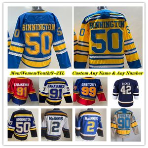 Robert Thomas Camisetas de hockey Binnington Pavel Buchnevich Kevin Hayes Torey Krug Justin Faulk Brandon Saad Brayden Schenn Tyler Tucker Kyrou Colton Parayko Azul