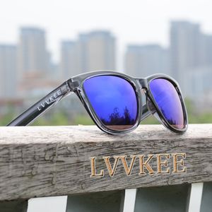 2017 lvvkee Hot Brand design hommes lunettes de soleil sport lunettes de soleil femmes Lentilles colorées Logo de la marque avec emballage d'origine Gafas de sol