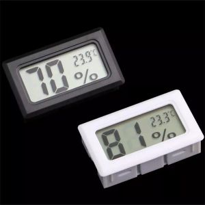 2023 Mini Digital LCD Interior Conveniente Sensor de temperatura Medidor de humedad Termómetro Medidor de higrómetro
