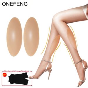 Silicone Leg Onlays Body Beauty Soft Pad Correction du type de mollet dissimuler les faiblesses Vente directe d'usine