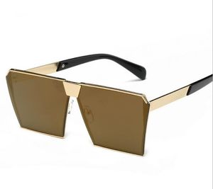 2017 Nouveau style Lunettes de soleil Femmes Unique Oversize Shield UV400 Gradient Vintage Eyeglass Brand Designer Sunglasses 10pcs / Lot Cadeaux de livraison gratuits WW