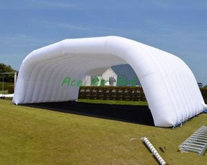 Tunnel de Football gonflable, vente en gros, couverture de scène de Garage pour voiture, abri, tente de chapiteau, location, 2022