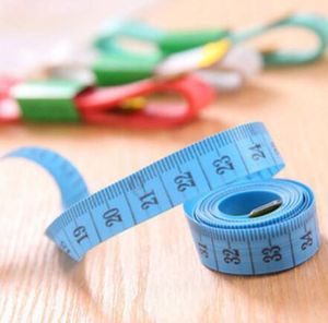 2017 Material de regla suave máquina de coser cinta métrica de tela regla de costura y medida de cinta métrica cinta corporal 150 CM
