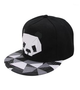 2018 Panda de bande dessinée Casquettes de baseball réglables casquette snapback Chapeaux pour jeunes hommes femmes Danse animal Cap Hip Hop Sun Bone Hat19493392