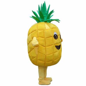 2018 vente d'usine chaude ananas adulte mascotte Costume Halloween robe de fête d'anniversaire livraison gratuite