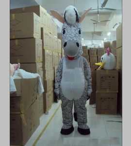 2018 Venta caliente nuevo traje de mascota de personaje de dibujos animados de cebra gris productos personalizados por encargo envío gratis