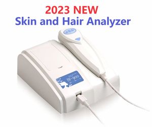 2023 Nouvel analyseur de peau et de cheveux UV multifonction USB 8,0 MP haute résolution numérique caméra de peau CCD diagnostic analyse skinscope DHL gratuit