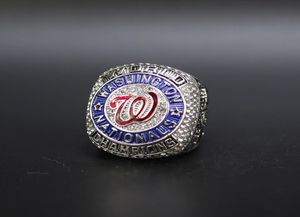 2019 Béisbol Washington National Team Championship Rings Joya de recuerdo Fan de joyería Regalo Whole2335474