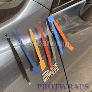 Meilleure vente 2019 ! Kit d'outils de raclette magnétique fini Edge pour outil de grattoir magnétique WRAP de voiture livraison gratuite