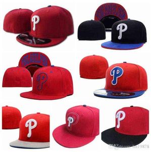 2019 flambant neuf mode été Style Phillies p lettre casquettes de Baseball hommes femmes Hiphop Casquette ajustée Hats6829426