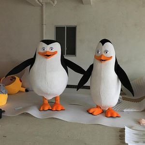 2019 Usine directe pingouin madagascar mascotte costume personnalisé fantaisie costume anime cosply kits mascotte déguisement carnaval co353R