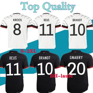 2021 Allemagne Gnabry Germany  Werner Soccer Jerseys Tah Gundogan Reus Kroos 21 22 Kimmich Maillot de pied Foot Football Sane Gorétzka Can Havvertz Hommes + Enfants