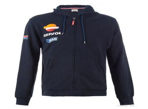 2019 nueva chaqueta de motocicleta sudadera para HONDA Racing Team Moto Men039s deportes para sudaderas Repsol a prueba de viento negro rojo2108789