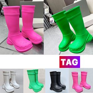 Loe Paris Boots designer Half Knee Booties Shearling Lining Betty Rain Boot in PVC Ankle Rainboots waterproof Bootes Fashion snow Booted women Sneakers Sneaker