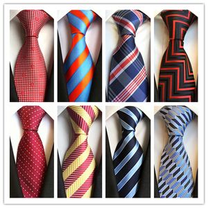 2019 TIE Cravate De Mode Hommes Cravates Classiques De Mariage Formel D'affaires Rouge Marine Noir Cravate À Rayures Pour Hommes Accessoires Cravate Groom Tie299k