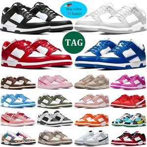 Chaussures de course Dunks Panda Jackie Robinson Grey Fog Snow City School Green photo Dust University Red Pink Velvet three Pink shoes Outdoor Size 36 - 47