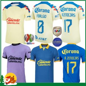 23 24 Liga MX Club America Soccer Jerseys 2023 2024 R.Martinez D. Valdes G.Choa Giovani Fidalgo M.Layun Home Away 3 de Football Men / Kids Kits Camisa