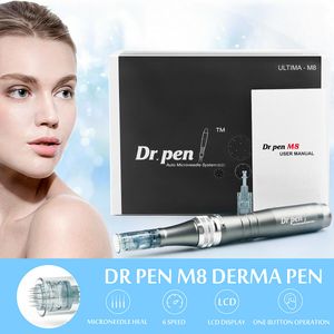 Dr. Pen – stylo professionnel sans fil Ultima M8, soins de la peau, système de thérapie par micro-aiguilles MTS, timbre dermaPen, 2021