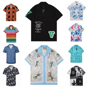 2020 Designer Robe Hommes Mode Chemises Casual Shirt Marques Hommes Chemises Printemps Automne Slim Fit Chemises de marque chemises pour hommes