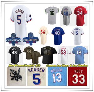 Jersey de béisbol Adolis García Corey Seager Marcus Semien Josh Jung Evan Carter Ezequiel Duran Jonah Heim Nathan Eovaldi Max Scherzer RANGERS Nolan Ryan Rodriguez 4X