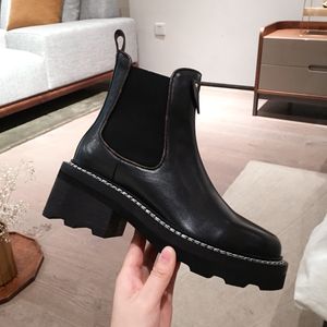 2020 nouveau designer bottes d'hiver martin bottes plate-forme 5 cm femmes chaussures d'hiver bottines taille 35-39