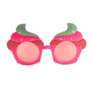 2021 Lovely Ice Cream Kids Gafas de sol Plástico completo Colores de caramelo Diseño Gafas lindas para niños y niñas al por mayor