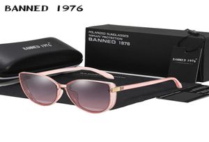 2020 Nouvelles lunettes de soleil polarisées pour femmes Mode Vintage Femmes Marque Designer Lunettes de soleil oeil de chat femme Femme originale oculos T2006284975281