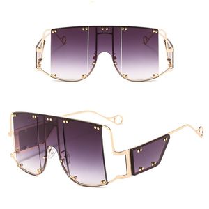 Lunettes de soleil Punk, grandes lunettes de personnalité, masque fendu, siamois, masques fendus, 7 couleurs, vente en gros, 2021