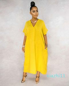 Robe ample de couleur unie pour femmes, nouveaux modèles d'explosion d'été en Europe et aux états-unis, meilleure vente du commerce extérieur, 2020