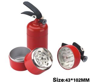 Tuberías Modelado de personalidad del nuevo tipo Extintor de incendios con amoladora de humo de metal de tres capas de 43 mm