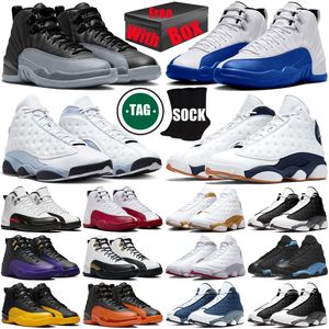 Playoffs 12 12s mens basketball shoes jumpman Utility Twist Royalty Reverse Flu Game Dark Grey men trainers sports sneakers size 7-13