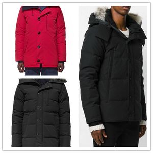 2022SS Men's Down Parkas Designer Men Canada Chateau parka Black Navy Grey Jacket Abrigo de invierno chaquetas Abrigos Venta de pieles Con hombre en línea Homme Doudoune