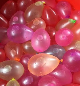 2021 120pcs + 120 caoutchouc + 1 outil petits ballons Water-polo rond multicolore ballon en latex fête de mariage été en plein air amusant jouet ballons