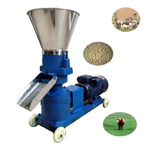 2021 220v Directo de fábrica de acero inoxidable Nuevo molino de pellets eléctrico multifunción Alimentación Pellet Mill Machine Pelletpress