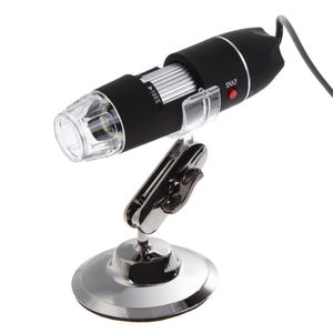 2021 2MP USB Microscopio Digital Microscopio Endoscopio Cámara Lupa 8 LED Luz HD Color CMOS Sensor