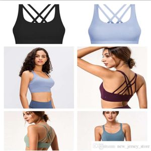 2021 Align LU-07 LU NOUVEAU Vêtements De Yoga D'été Dames Sport Fitness Soutien-Gorge Rassemblant De Beaux Sous-Vêtements Dos Bra2202