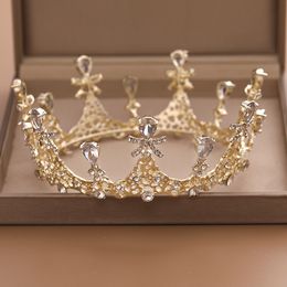 2021 belle princesse chapeaux chic diadèmes de mariée accessoires superbes cristaux perles diadèmes de mariage et couronnes 12110