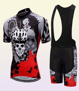 2021 Black Cycling Jersey Bike Shorts Set ROPA Ciclismo hombre MTB UNIFORM SUMMER PRO Ciclismo Maillot Bottom Clothing2761118